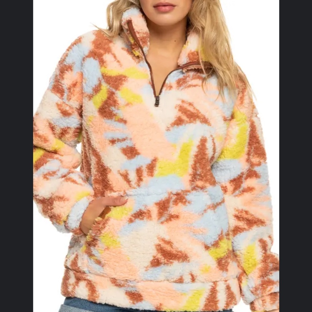 NWT ROXY bonfires on the beach thick Sherpa size S/M